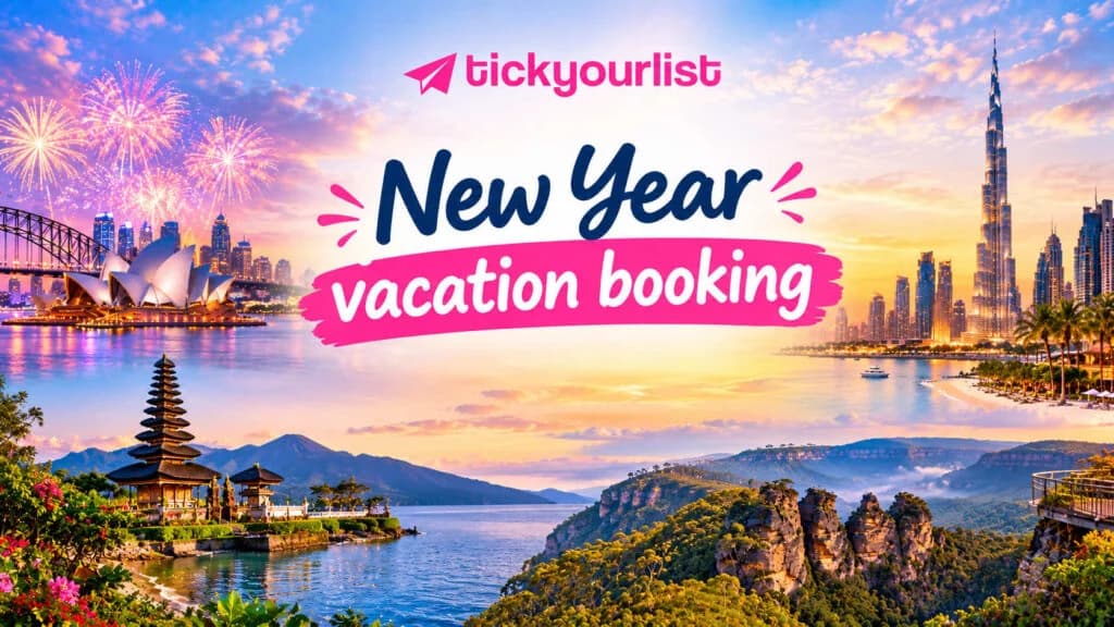 New Year vacation booking