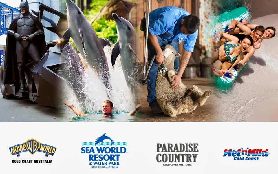 Multi-Day Theme Park Pass: Movie World, Sea World & Wet'n'Wild