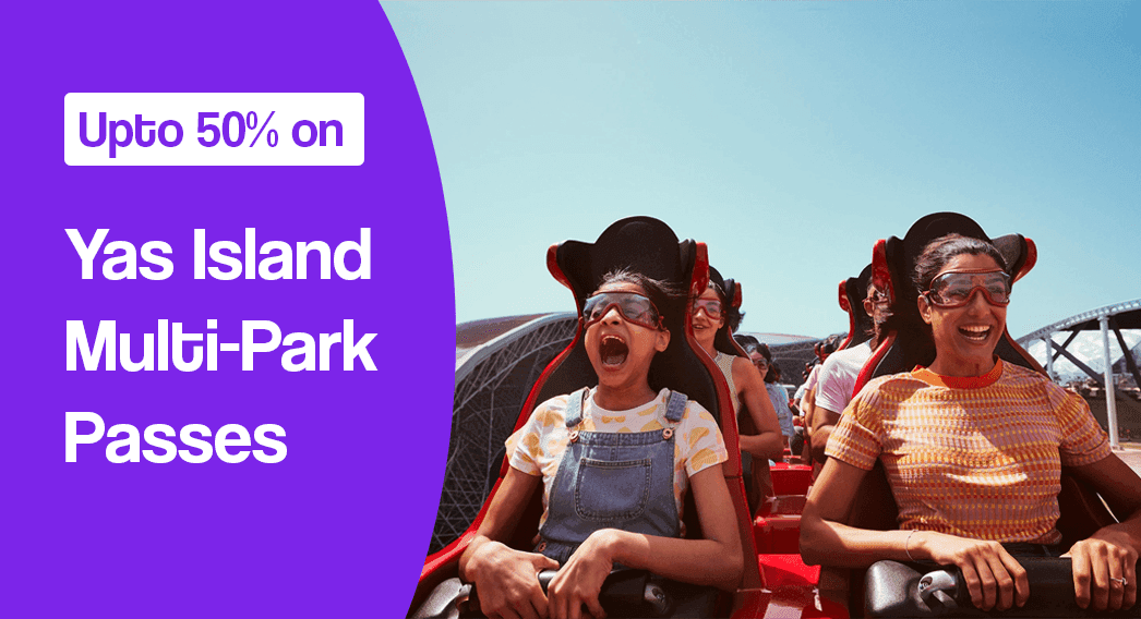 Yas Island Multi Parks Pass - promotional banner