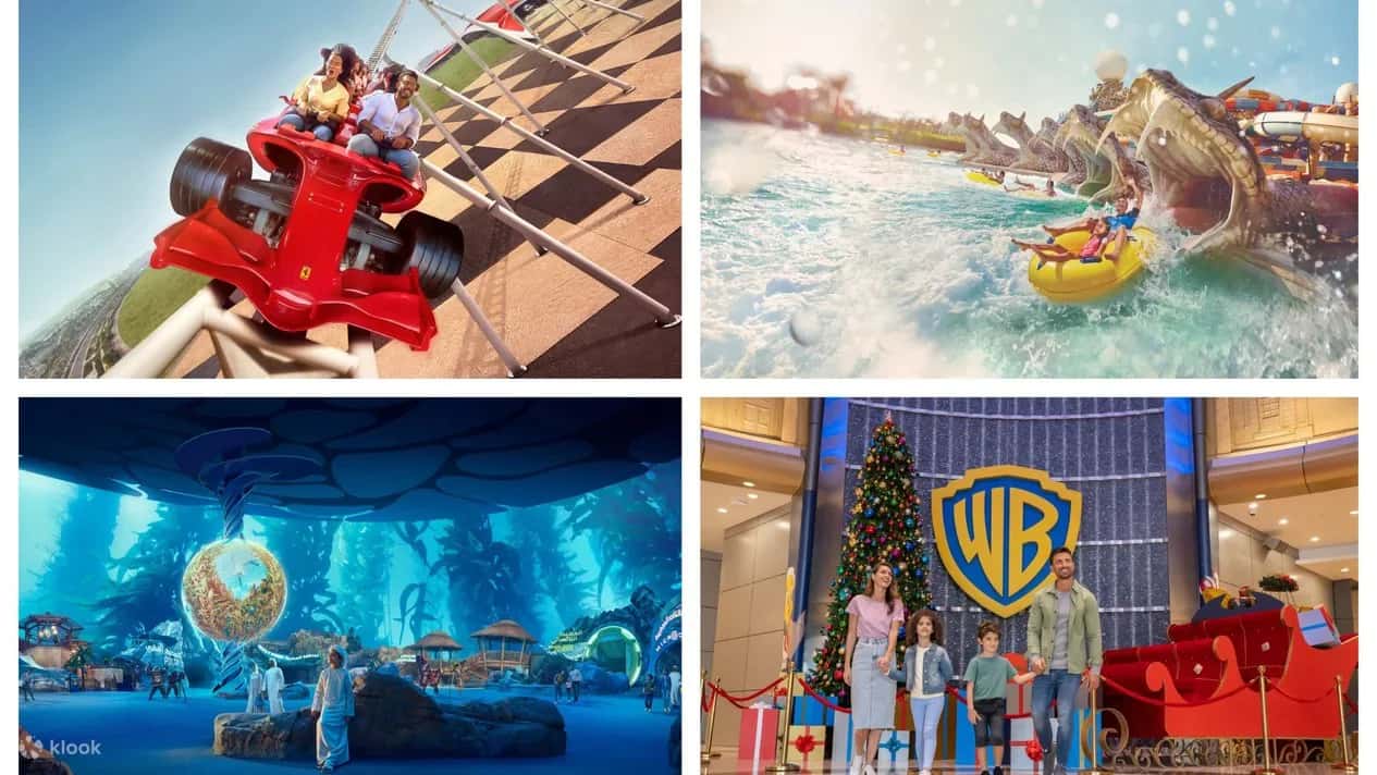 Yas Island Abu Dhabi: Multi-Park Pass