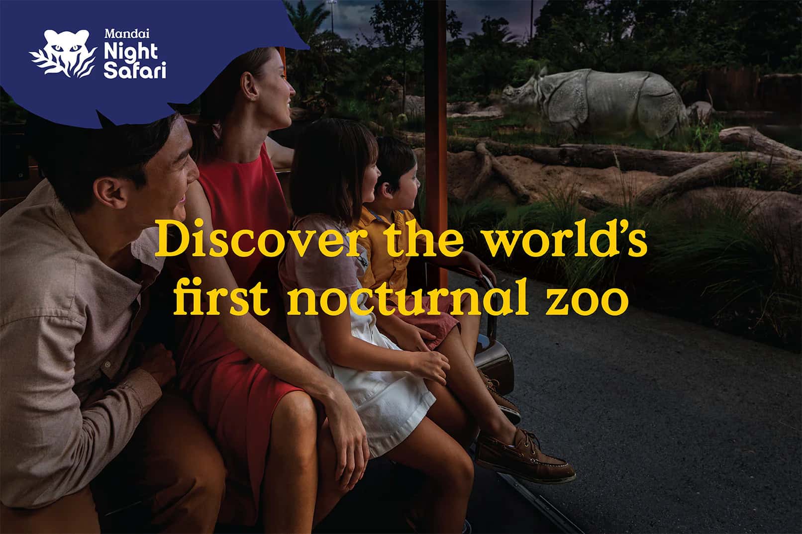 Night Safari Tickets with Tram Ride