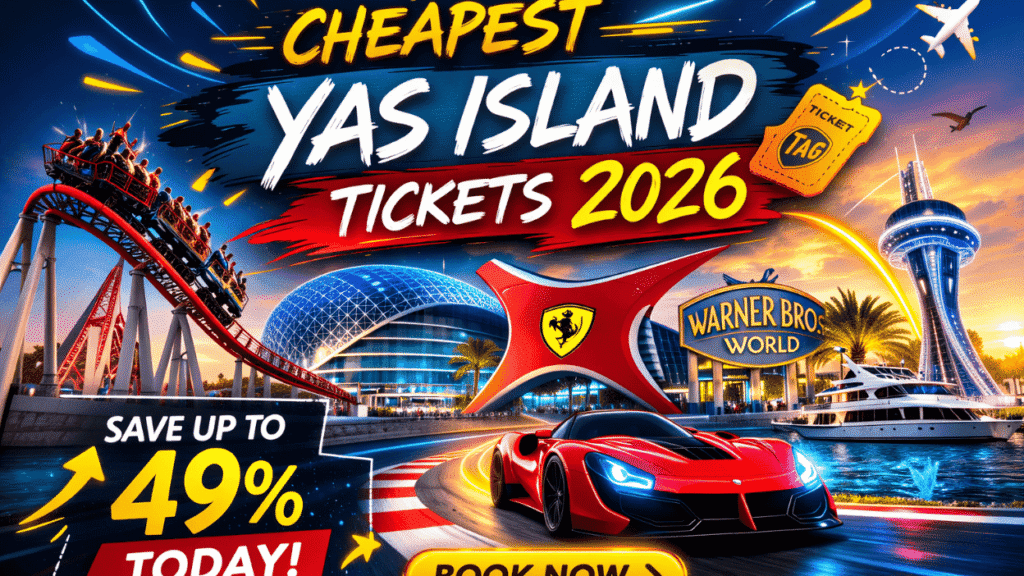 Cheapest Yas Island Tickets
