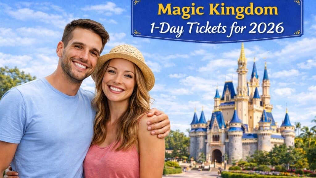 Buy Magic Kingdom 1-Day Tickets for 2026