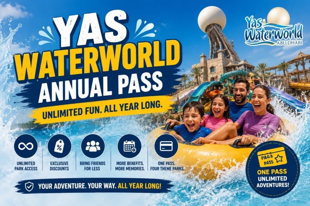 Yas Waterworld Annual Pass