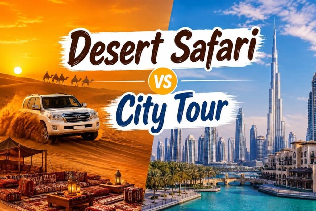 Desert Safari vs City Tour