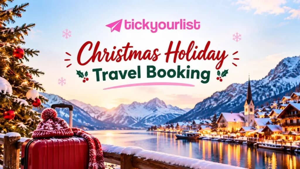 Christmas holiday travel booking